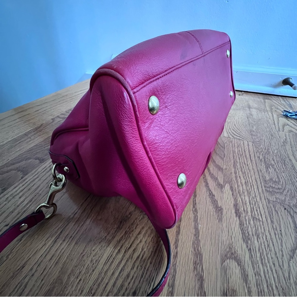 Coach Red Handbag - Picture 7 of 7